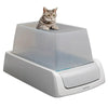 Scoopfree Crystal Pro Top-Entry Self-Cleaning Cat Litter Box, Automatic, Gray